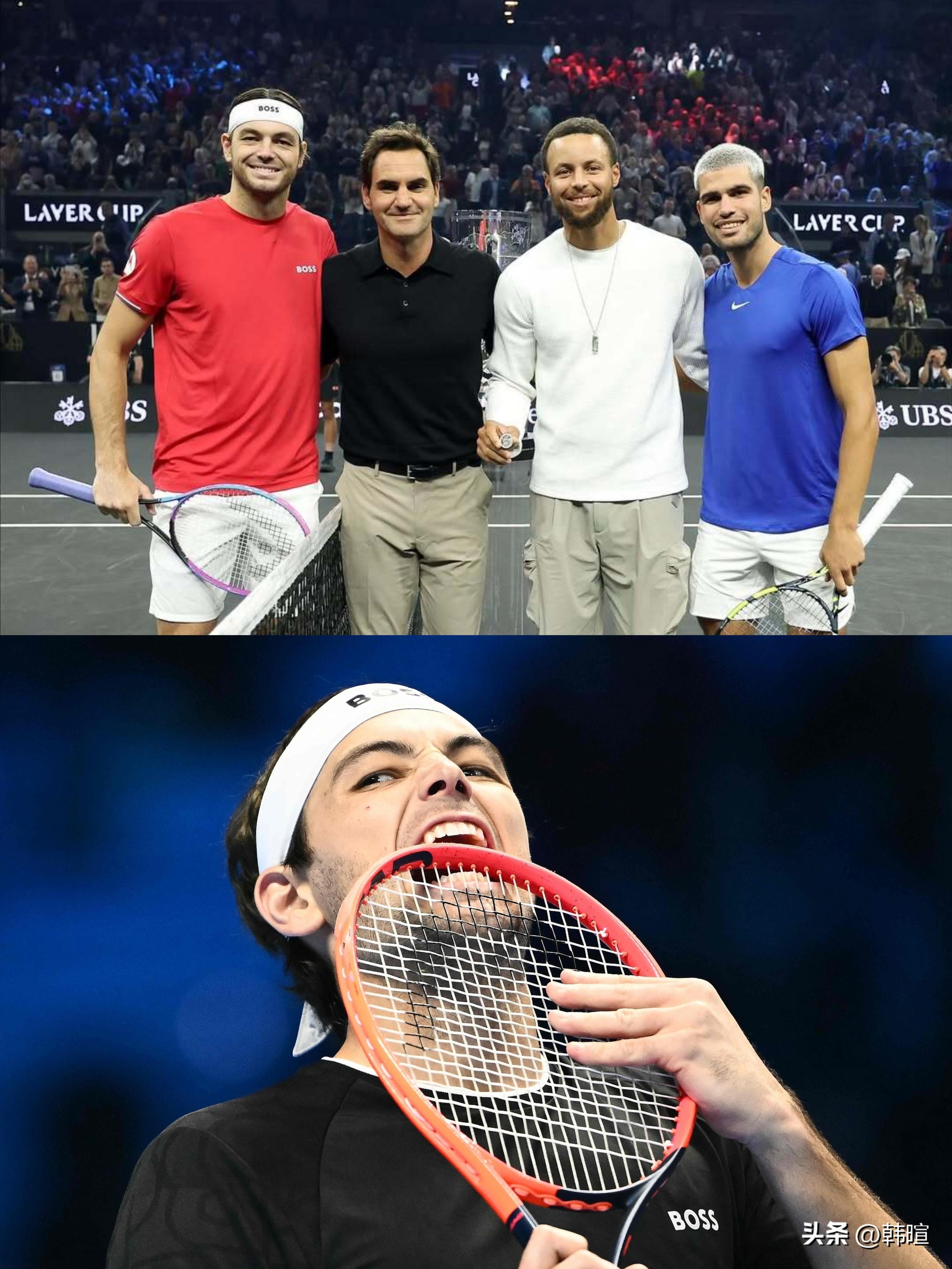 包含美网绝杀拉沃尔杯，阿尔卡拉斯统治全场的词条