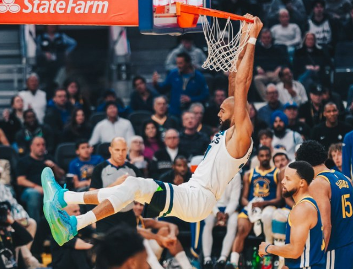 九游游戏-勇士逆转魔术，戈贝尔点燃赛场